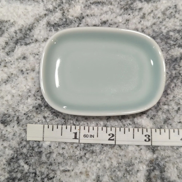 Alessi For Delta Asian Teal Tint Condiment Trays - Picture 4 of 5